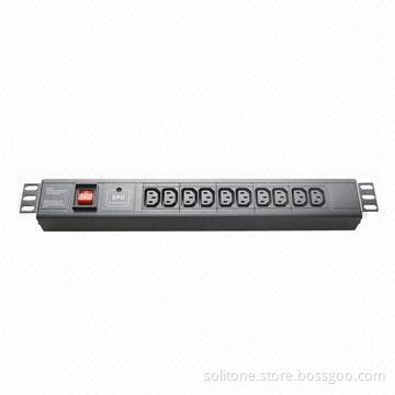 IEC Plug Socket, 10-Way 10A PDU